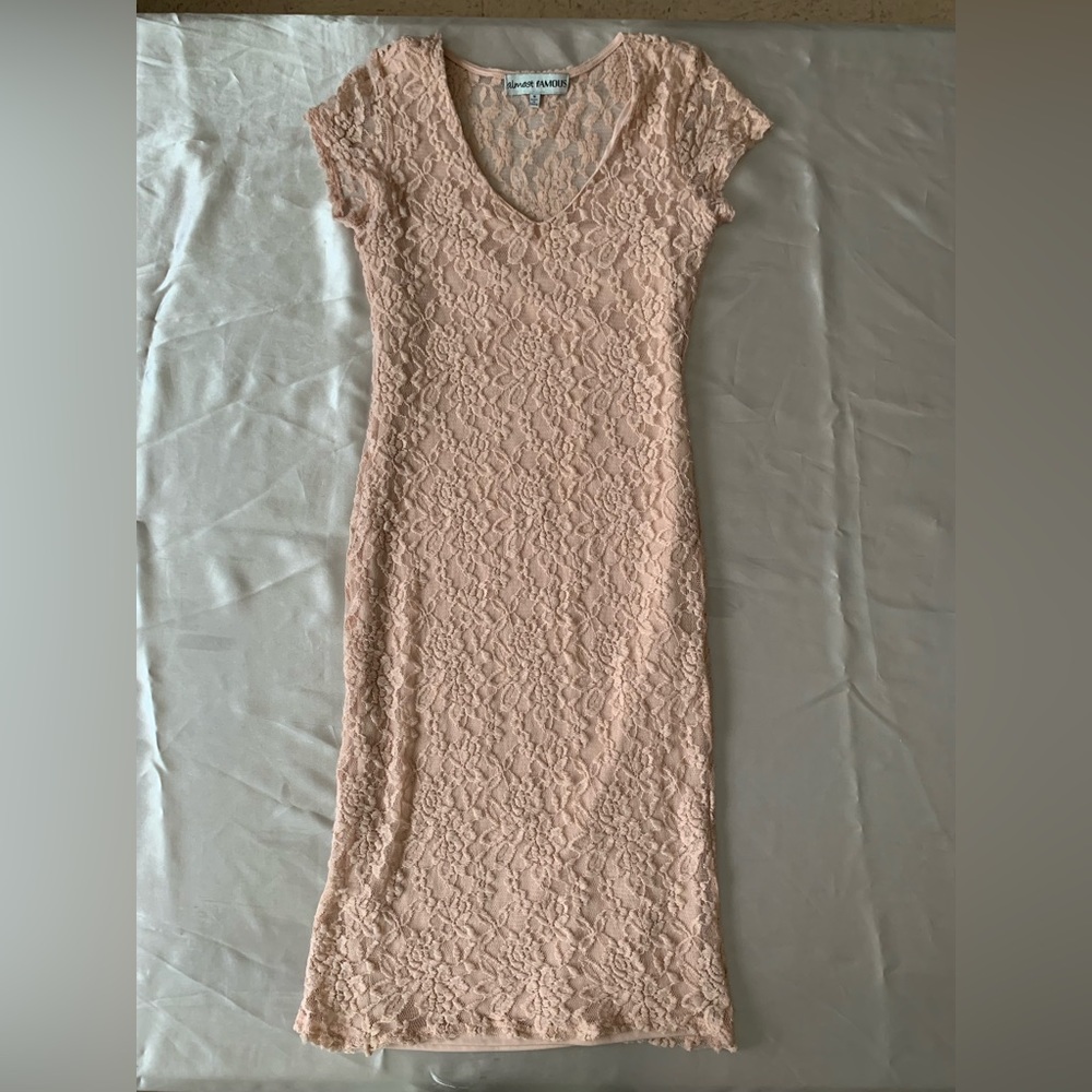 Blush pink dress